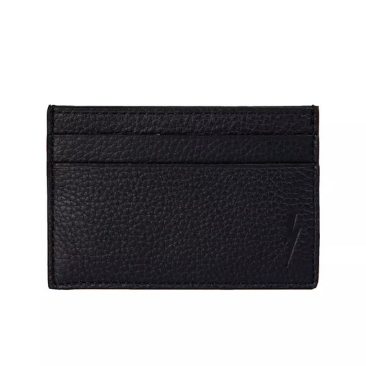 Black Men's Leather Card Holder Wallet - Designed by Neil Barrett Available to Buy at a Discounted Price on Moon Behind The Hill Online Designer Discount Store