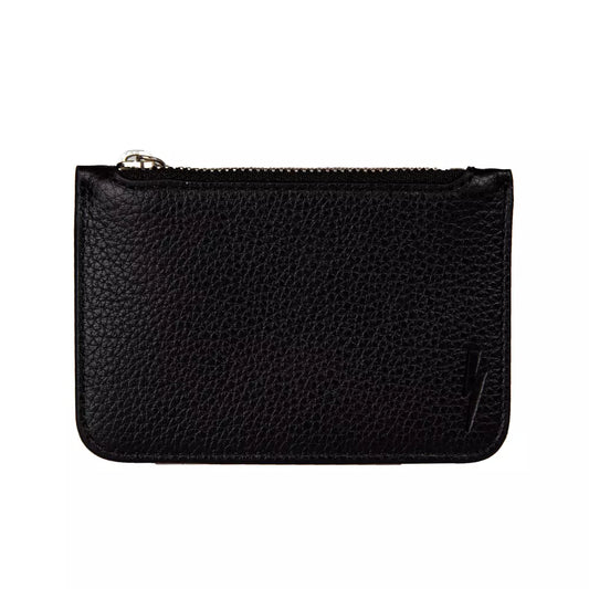 Black Men's Leather Coin Purse - Designed by Neil Barrett Available to Buy at a Discounted Price on Moon Behind The Hill Online Designer Discount Store