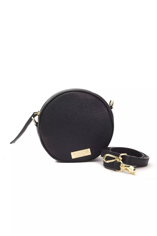 Pompei Donatella Grey Leather Small Oval Crossbody Bag designed by Pompei Donatella available from Moon Behind The Hill 's Handbags, Wallets & Cases > Handbags > Womens range