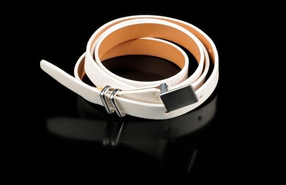 Women's designer belts available from Moon Behind the Hill