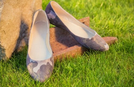 Women's flat shoes available from Moon Behind the Hill