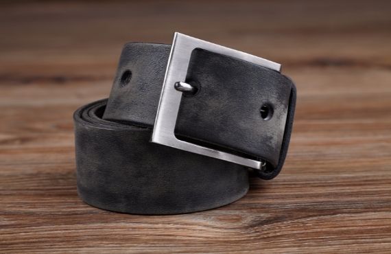 Men's designer belts available from Moon Behind the Hill
