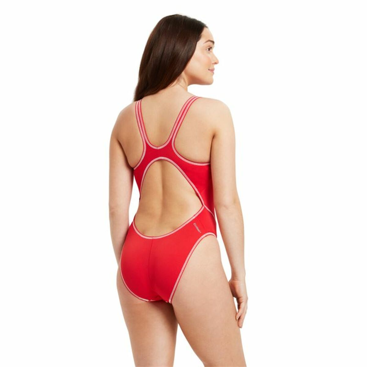 Women’s Bathing Costume Zoggs Wire Masterback Red