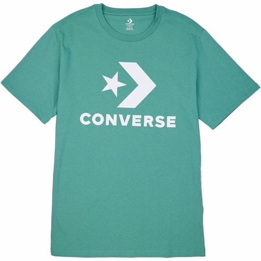 Unisex Short Sleeve T-Shirt Converse Standard Fit Center Front Large Green