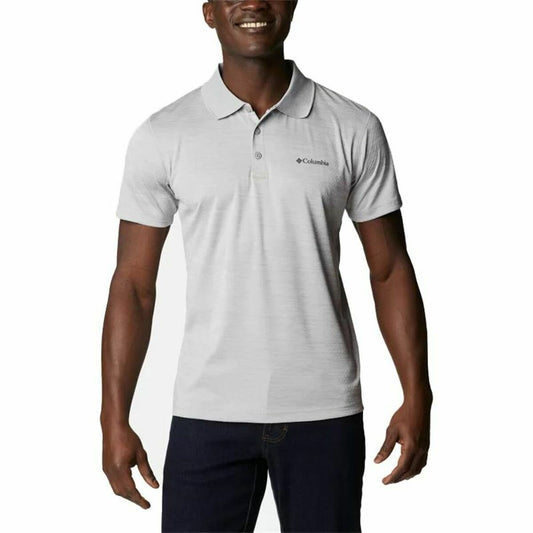 Men’s Short Sleeve Polo Shirt Columbia Zero Rules™ Grey