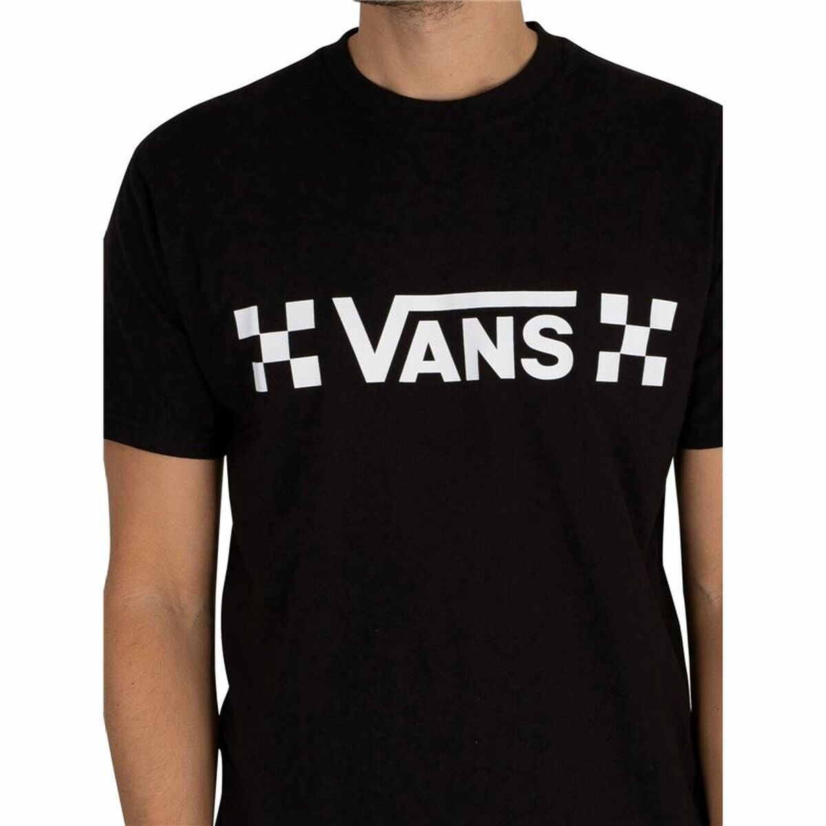 Men’s Short Sleeve T-Shirt Vans Drop V Che-b Black