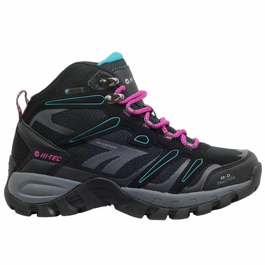 Hiking Boots Hi-Tec Muflon Mid WP Grey Pink