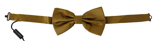 Dolce & Gabbana Silk Necktie - Mustard Yellow