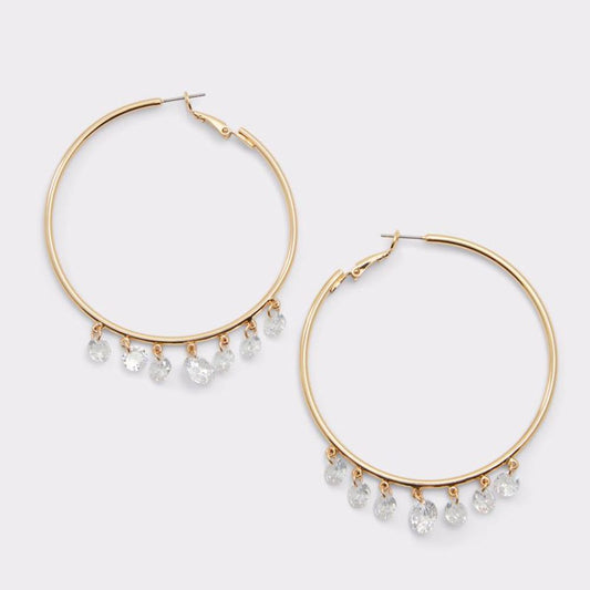ALDO Gold Elastane Earrings