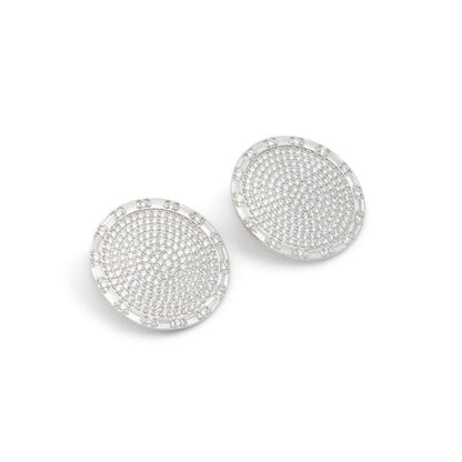 ALDO Women's Silver Stainless Steel & Cubic Zirconia Earrings - Silver