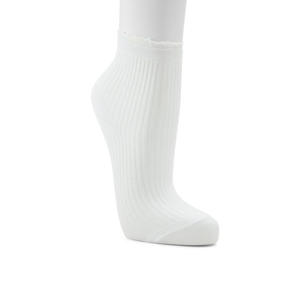 ALDO White Cotton Socks