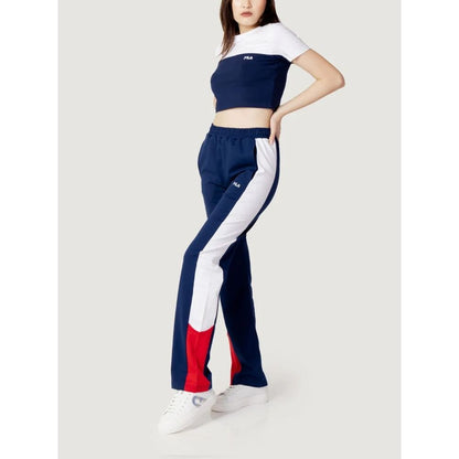 Fila Blue Cotton Joggers (Workout Pants)