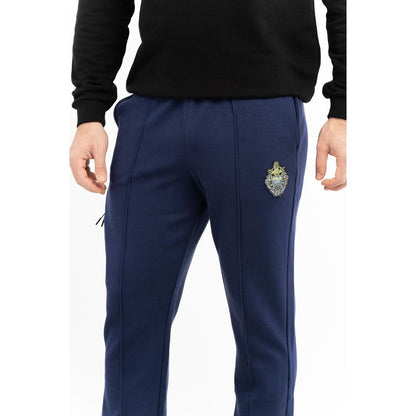 Fila Blue Cotton Joggers (Workout Pants)