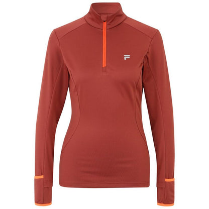 Fila Burgundy Polyester Sweatshirt