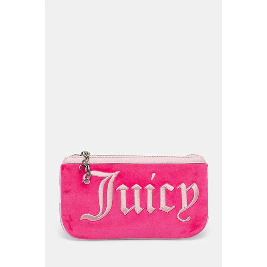 Juicy Couture Pink Polyester Shoulder Bag