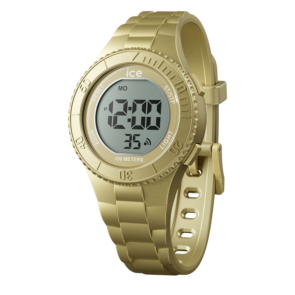 ICE Gold Synthetic Digital Watch