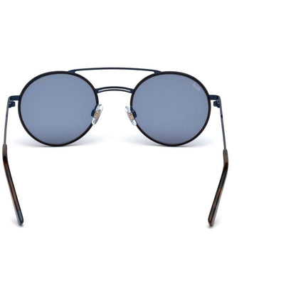 WEB EYEWEAR Blue Metal Sunglasses