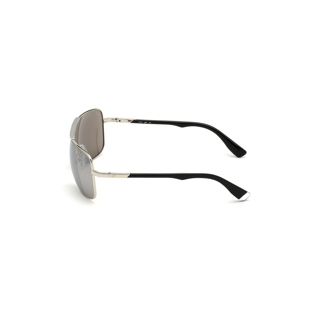 WEB EYEWEAR Gray Metal Sunglasses