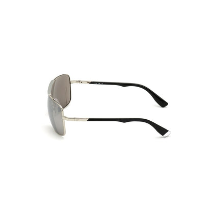WEB EYEWEAR Gray Metal Sunglasses