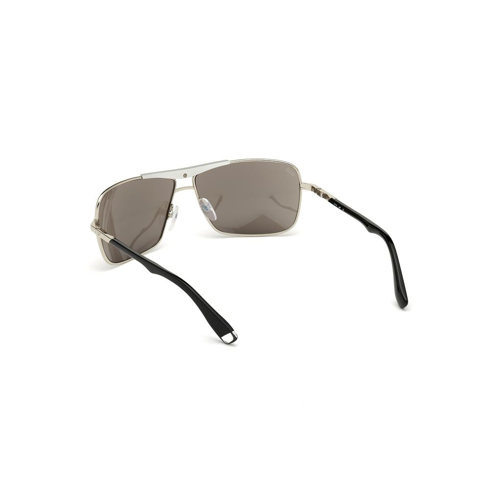 WEB EYEWEAR Gray Metal Sunglasses