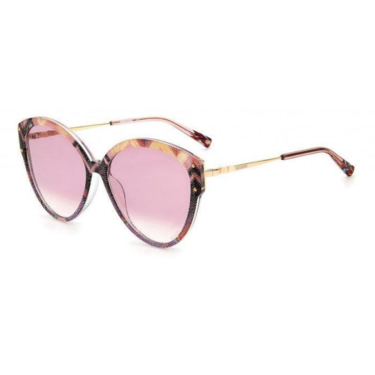 Missoni Gold Plastic Sunglasses