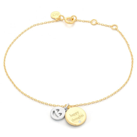 SECRECY Gold Silver Bracelet