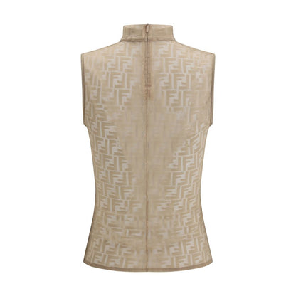 Fendi Multicolor Polyamide Top