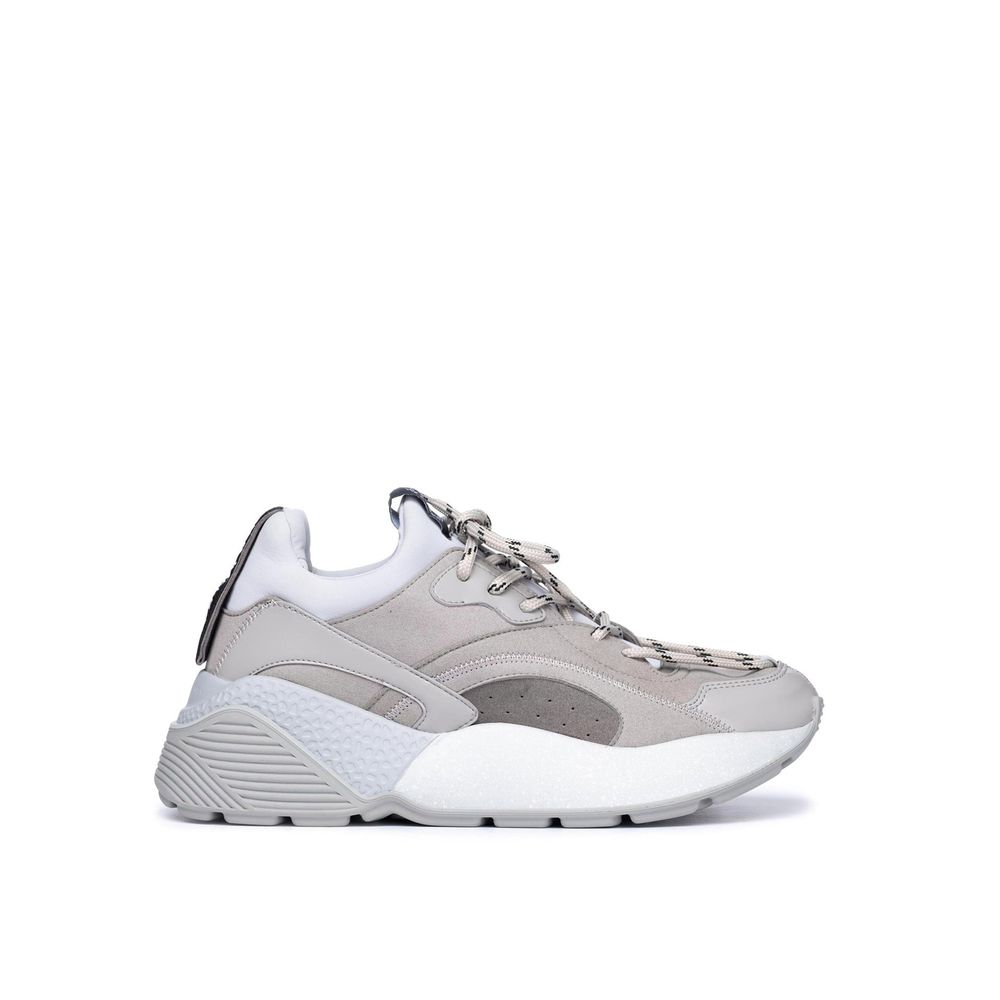 Stella McCartney Gray Vegan Leather Chunky Sneakers