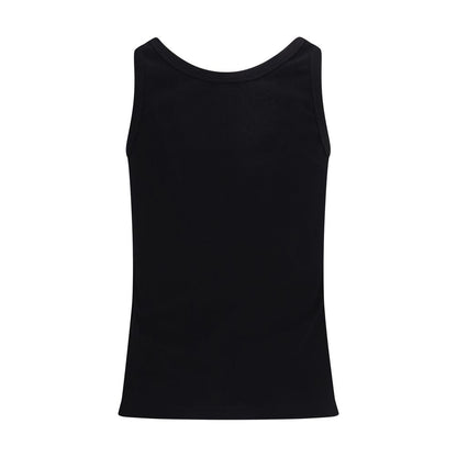 Versace Black Cotton Top