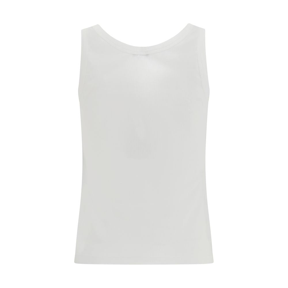 Versace White Cotton Top