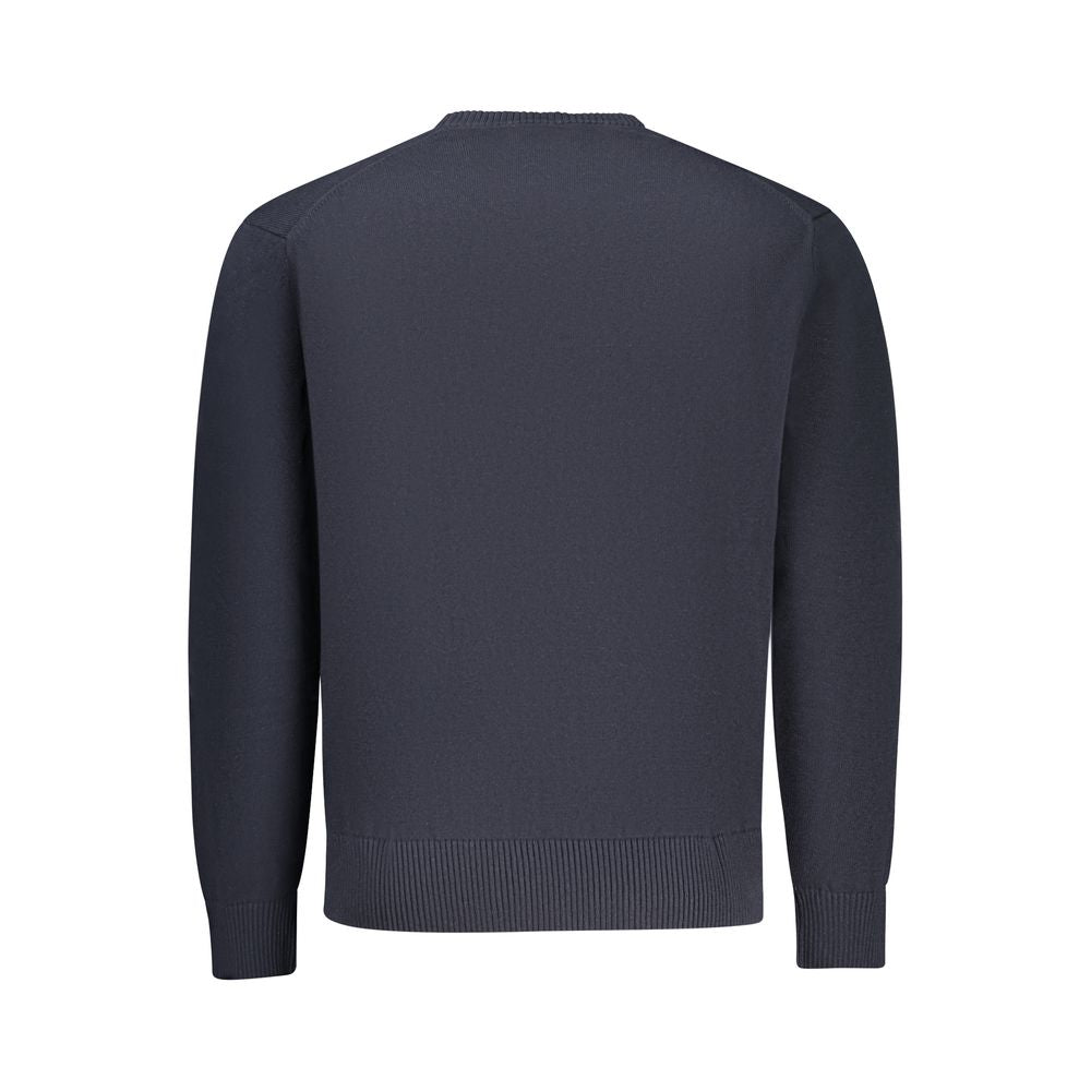 Sweatshirt by Guess Jeans for men in cotton blue features an exquisite silhouette, showcasing and details for a exquisite look.
