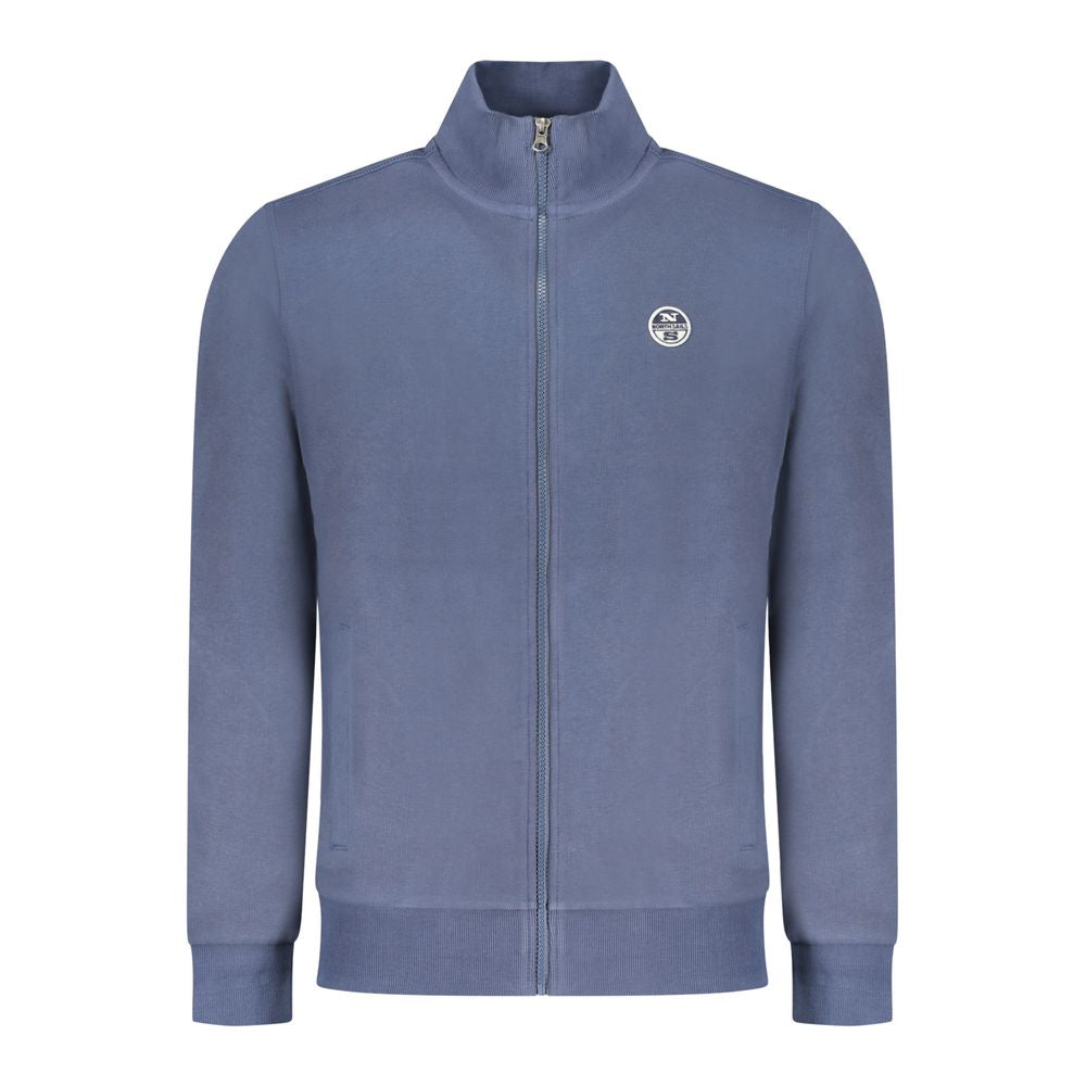 Sweatshirt by North Sails for men in cotton blue features an magnificent silhouette, showcasing a sophisticated and detail for a truly magnificent finish.