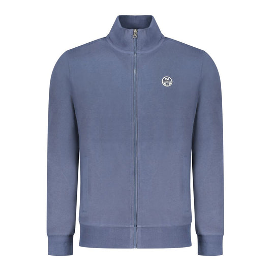 Sweatshirt by North Sails for men in cotton blue features an exquisite silhouette, showcasing and details for a exquisite look.
