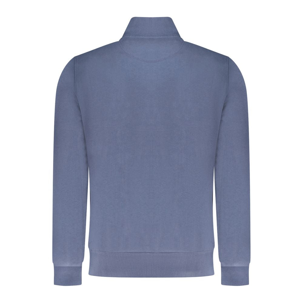 Sweatshirt by North Sails for men in cotton blue features a unrivaled silhouette with a refined and unrivaled detailing for a sophisticated look.
