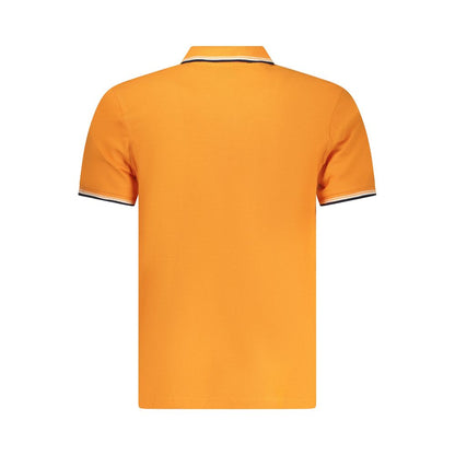Polo Shirt by North Sails for men in cotton orange features a eye catching silhouette, showcasing a refined and for a eye catching finish.