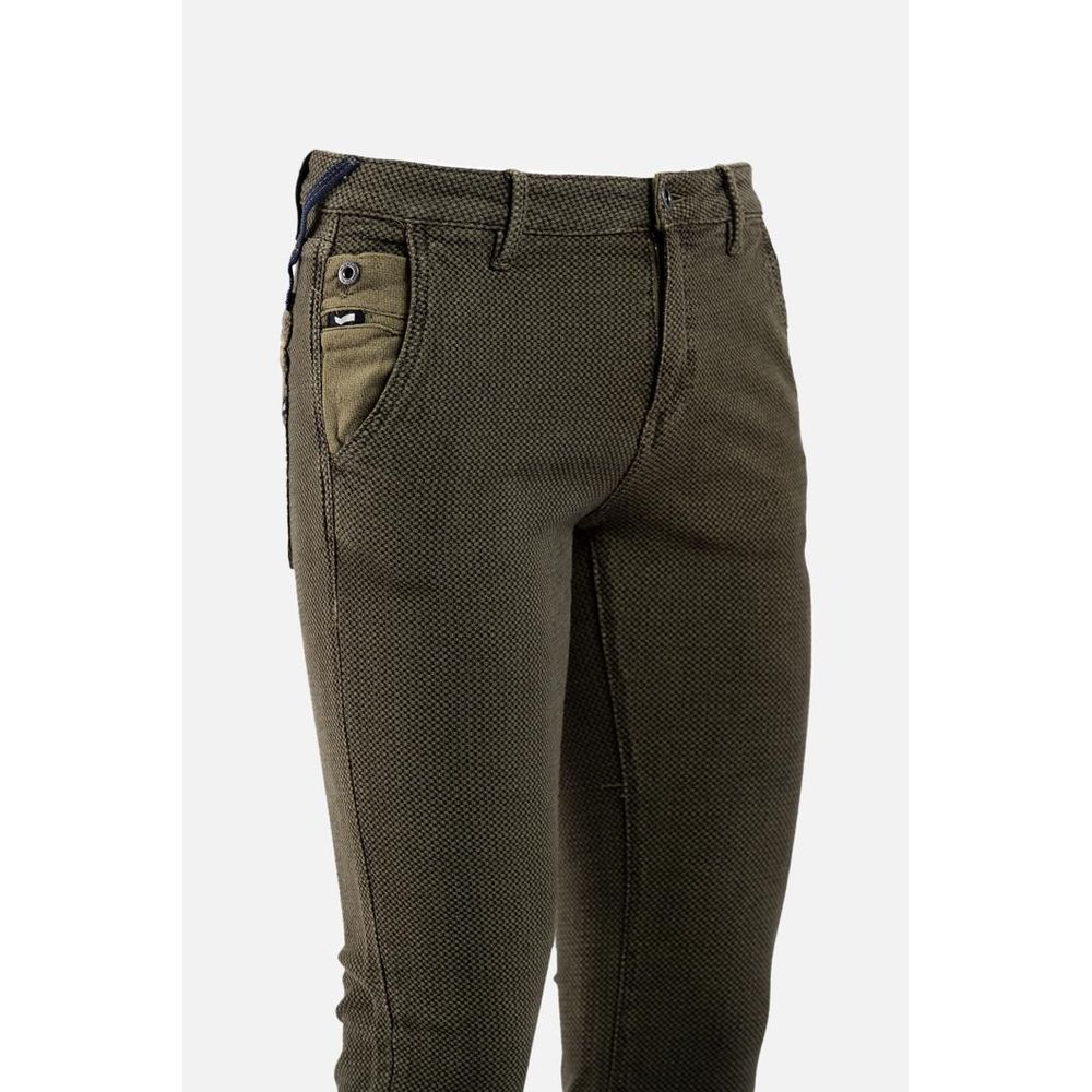 Gas Brown Cotton Jeans Denim