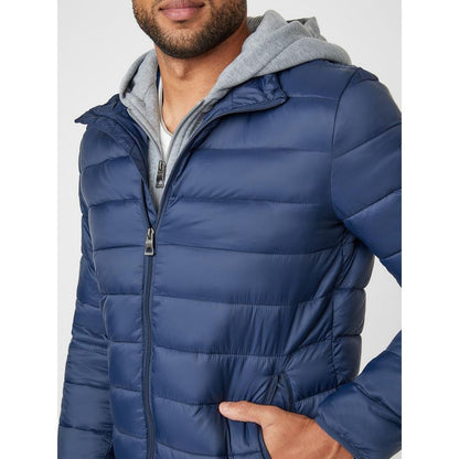 Guess Blue Polyamide Parka