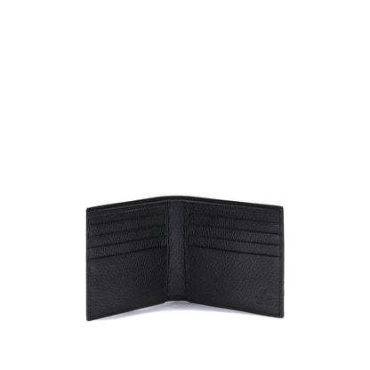 Valentino Garavani Black Leather Wallet
