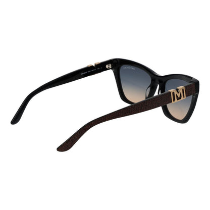 Marciano by Guess Cat Eye Dark Tint Gradient Acetate Copper & Plastic Sunglasses - Gradient Blue Copper Signature