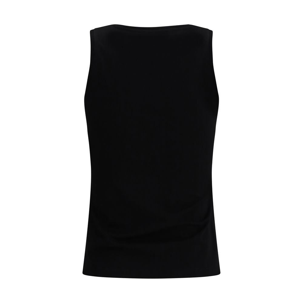 Activewear T-Shirt by Balmain for women in cotton black & print features a versatile silhouette, showcasing a versatile round neckline and detailed with high-performance for a premium look.