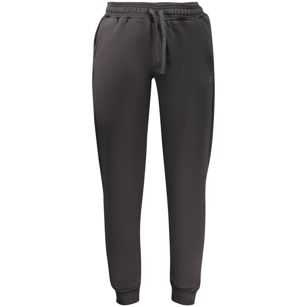 Jogger Sweatpants by Coveri Moving for men in cotton polyester black features an dynamic with long, , and functional adjustable-waistband for an dynamic silhouette.