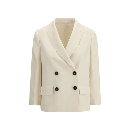 Brunello Cucinelli Cream Viscose Clothing