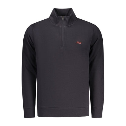 Rifle Blue Cotton Men Sweatshirt