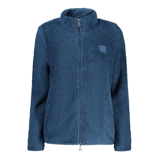 Sweatshirt by Laura Biagiotti for women in polyester blue features an exquisite silhouette, showcasing and details for a exquisite look.