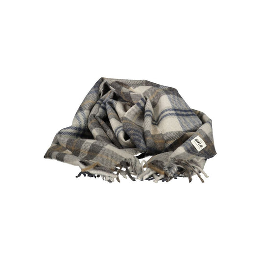 Rifle Grigio Polyester Men Scarf