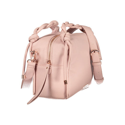 Mario Valentino Rosa Polyurethane Women Handbag