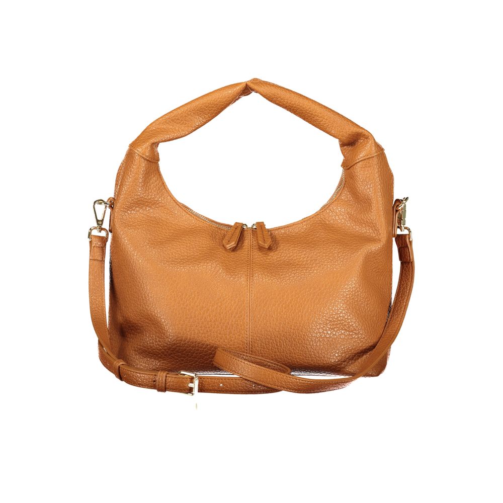 Mario Valentino Marrone Polyurethane Women Handbag