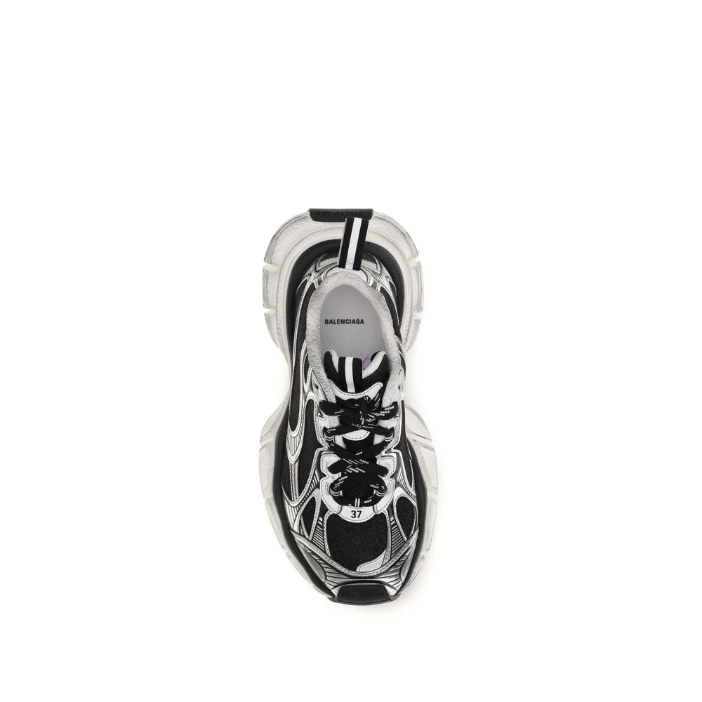 Balenciaga Bicolor Polyethylene Athletic Sneakers