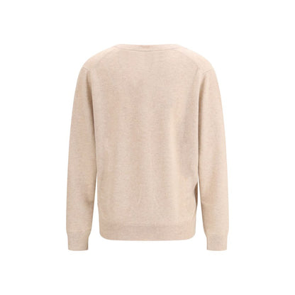 Allude Cream Cashmere Cardigan