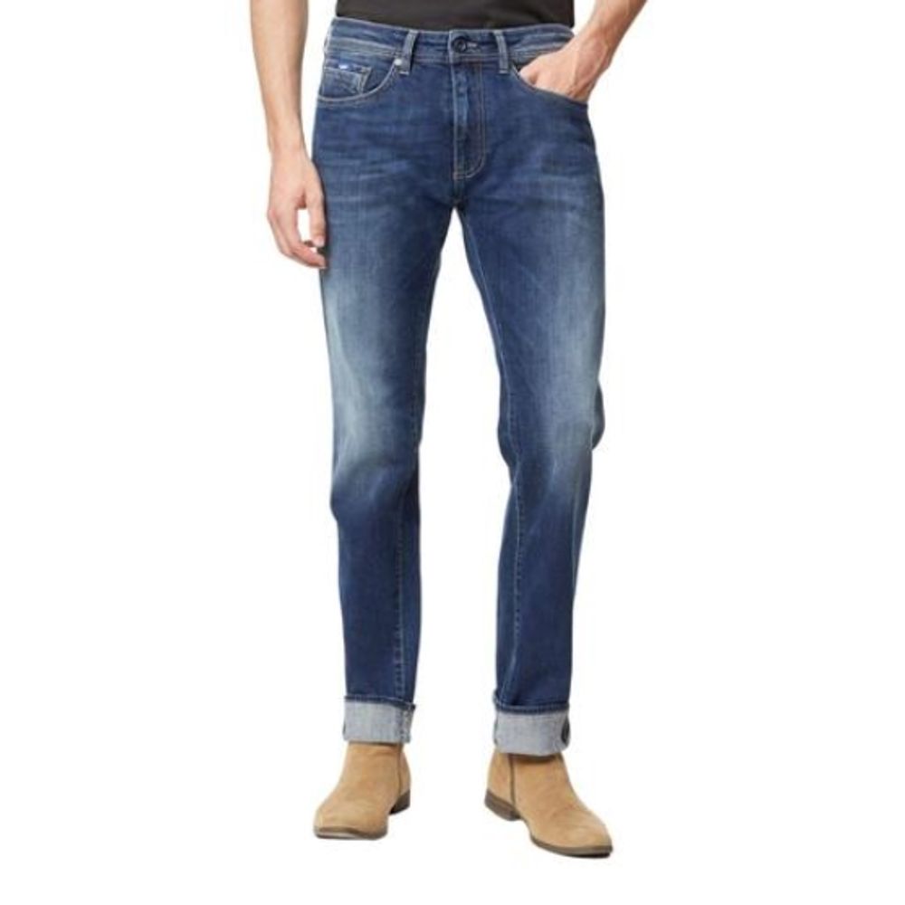 Gas 9 To 5 Men's Slim Stretch Denim Cotton Jeans - Blue